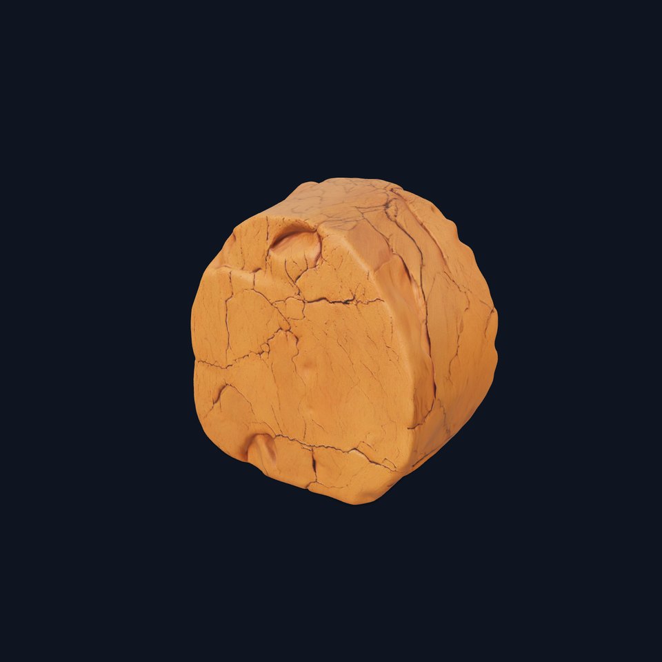 Desert Sandstone Rock model pack